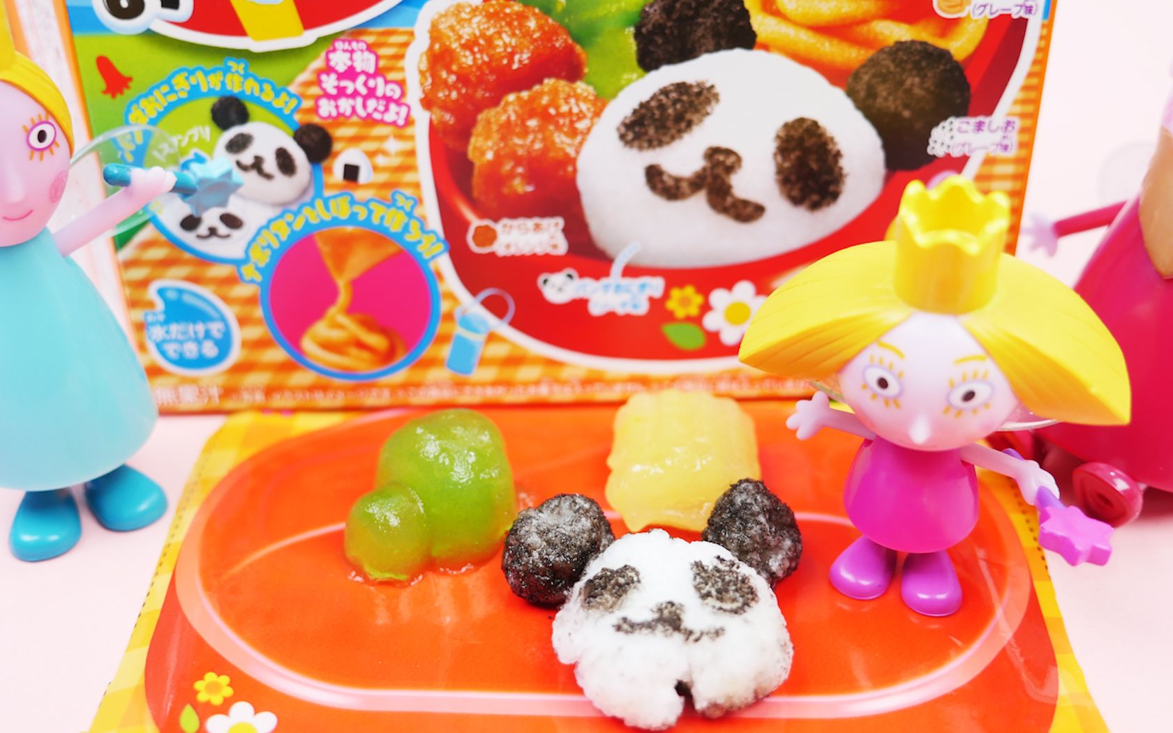 小公主莉莉的日本食玩到啦!熊猫便当美食!