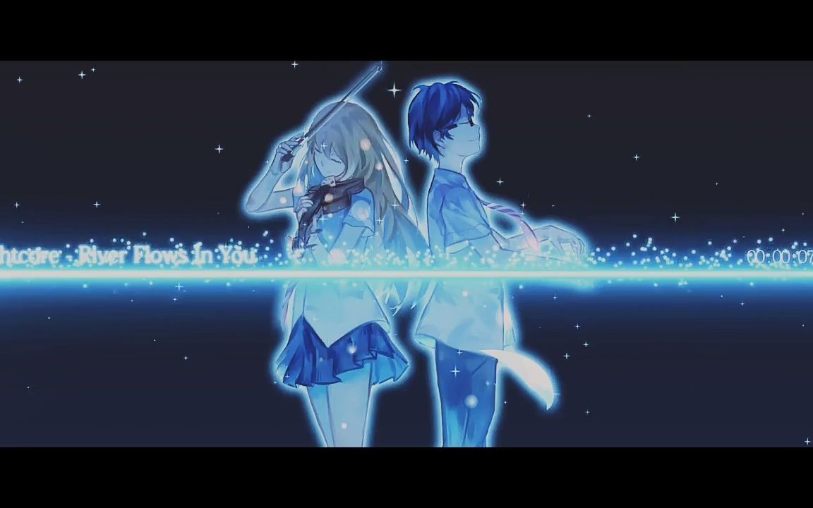 [图]Nightcore-river flows in you -slowed version-