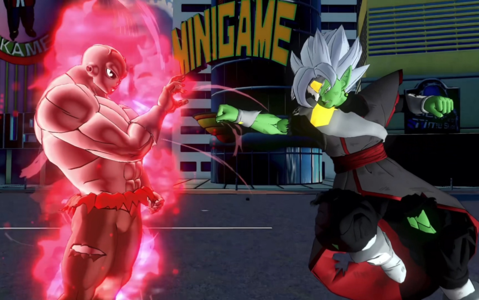 龙珠超宇宙2,第十一宇宙吉连火力vs龙珠英雄扎马斯,喜欢mod水友们点点