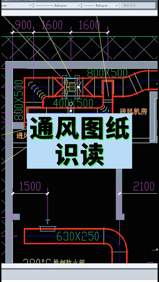 通风图纸识读哔哩哔哩bilibili