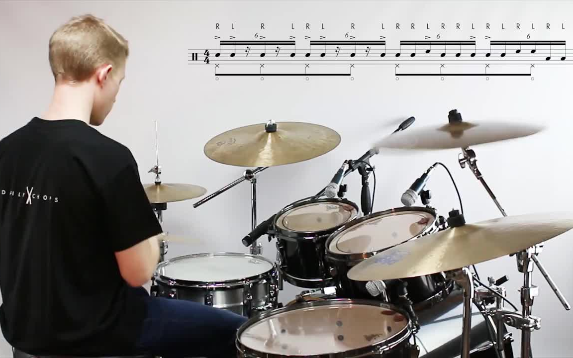 [图]Daily Chops #6 Funk Drum Fill no. 1