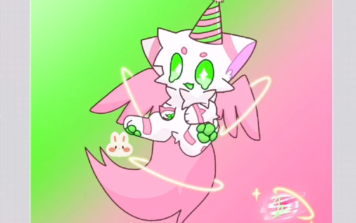 怕酱生日快乐!(画画过程