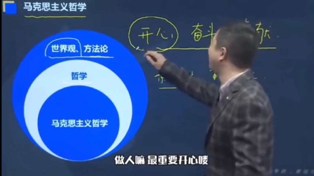 [图]徐涛老师：人之所以会产生痛苦，源于世界观的不稳定！