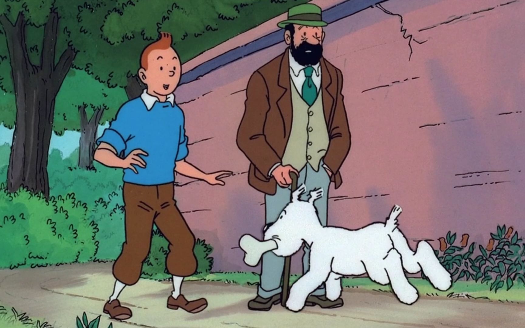 《丁丁历险记》高清国语重制 中文字幕 第二十八集 向日葵教授案件 上