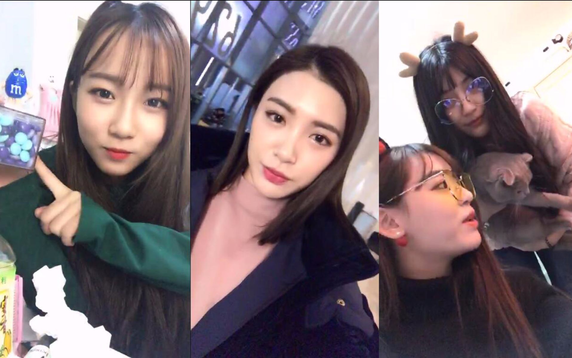 【snh48】teamsii 17年1月15日戴萌 钱蓓婷 冯晓菲 赵韩倩 口袋直播