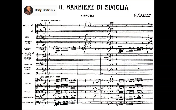 [图]【总谱】 罗西尼 Gioacchino Rossini - 塞维利亚的理发师序曲 Il barbiere di Siviglia: Overture