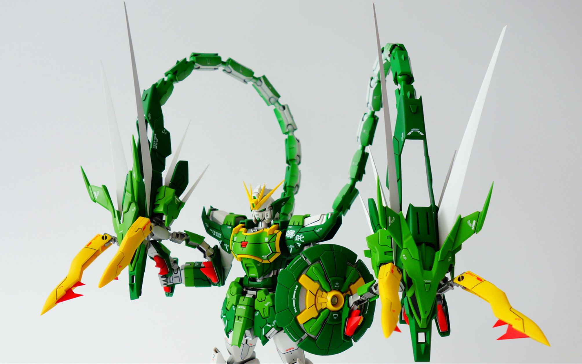 高达w无尽华尔兹-超新星双龙高达哪吒详细制作过程及轻微改造细节-by