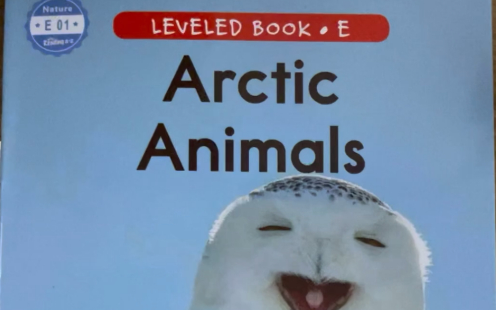 [图]少儿英语RAZ分级阅读E01 Arctic Animals 北极的动物 【开始E，新的篇章】