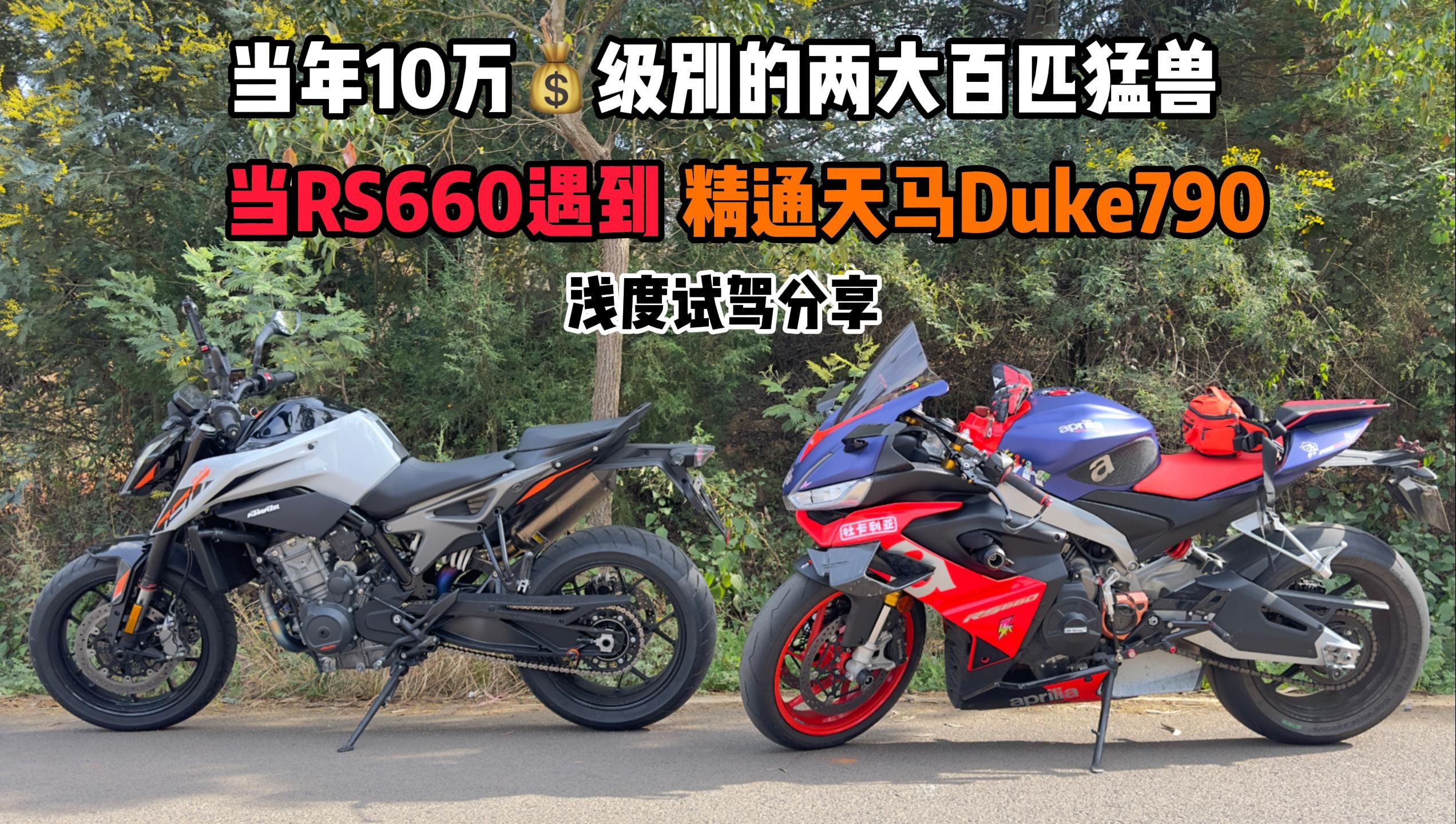 龙年第一波【精通天马KTM Duke790】浅度试驾分享哔哩哔哩bilibili