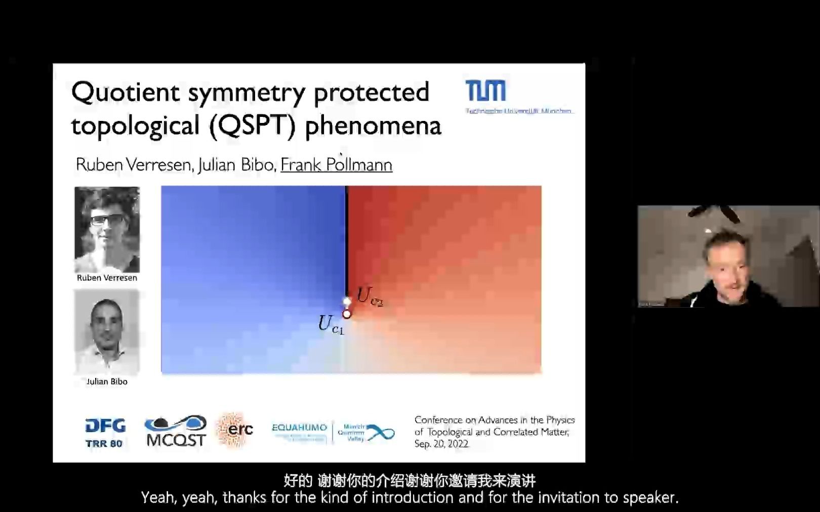 弗兰克ⷮŠ波尔曼 商对称性保护拓扑现象和量子临界哔哩哔哩bilibili