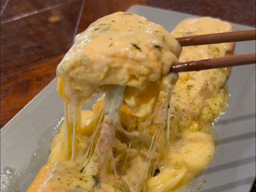 铁板奶酪鸡蛋卷