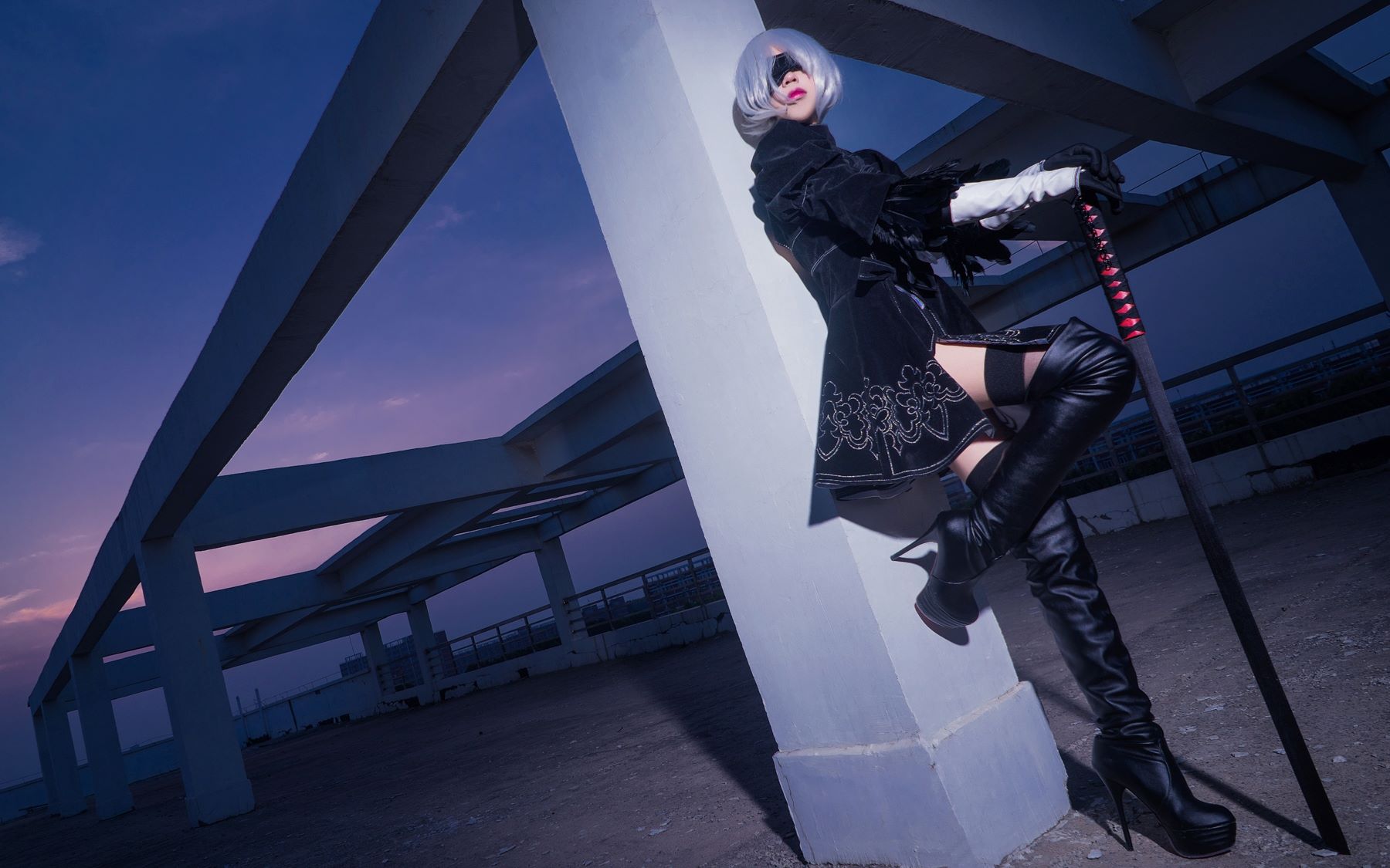 【千眸】2b小姐姐的不要啊 战斗? 不如跳舞.