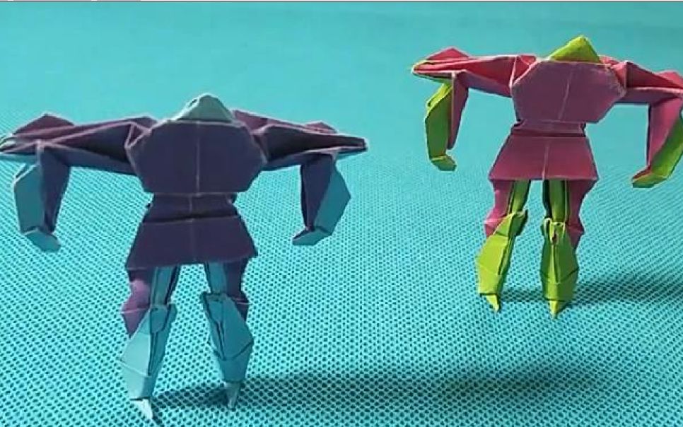 折纸王子教你折纸机器人