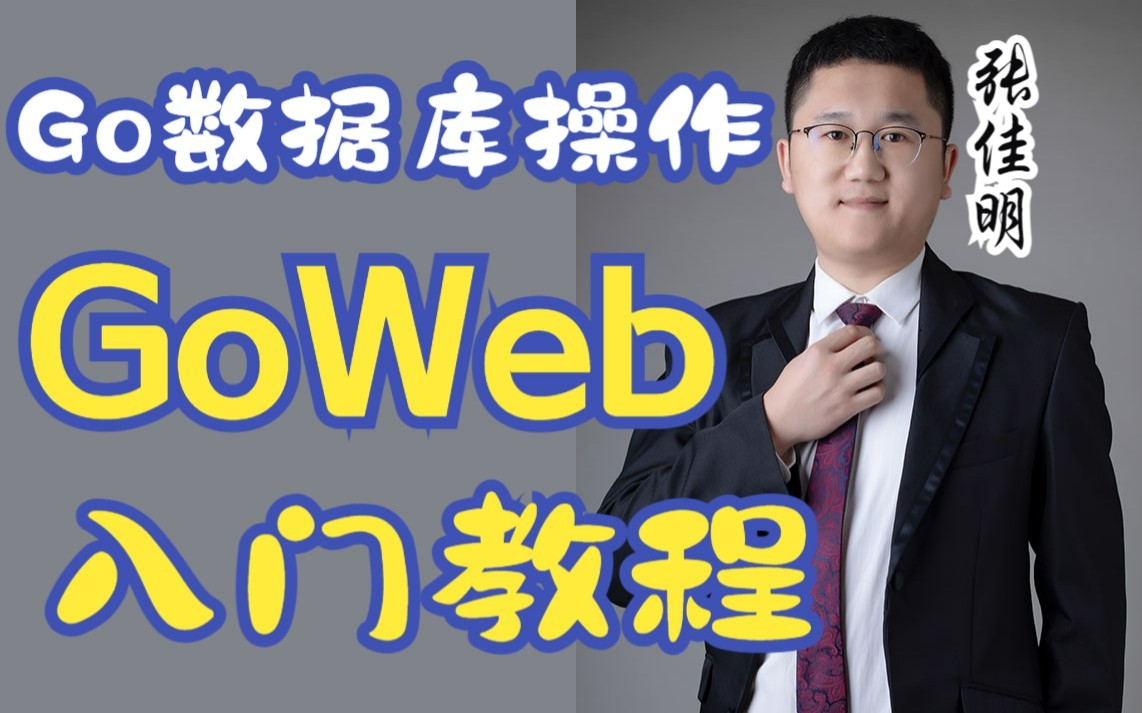 Go语言,Go Web,Golang操作数据库哔哩哔哩bilibili