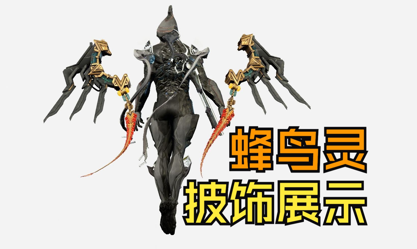 Warframe丨蜂鸟灵披饰展示网络游戏热门视频