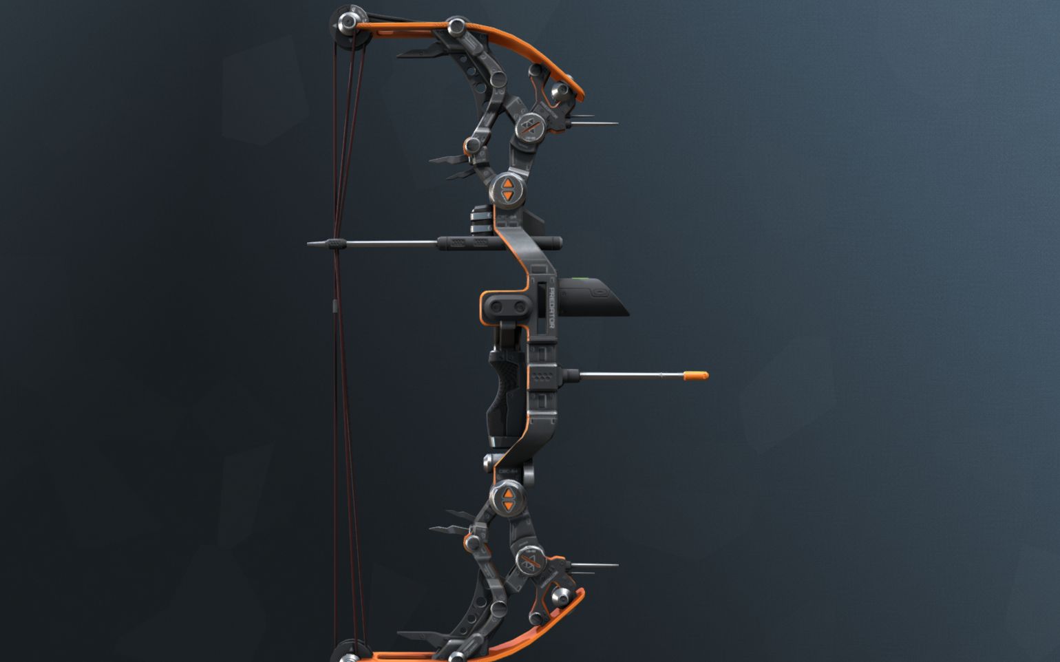 maya次世代武器建模:弓箭模型制作教学