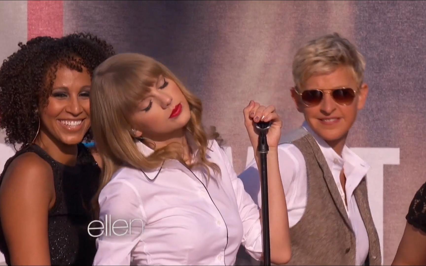 [图]【Taylor Swift】We Are Never Ever Getting Back Together(ellen 2012)