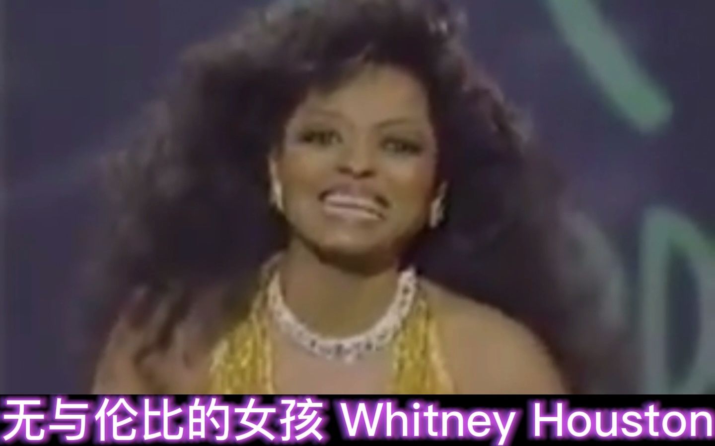 [图]【中字】Diana Ross与 Whitney的交集与互相评价