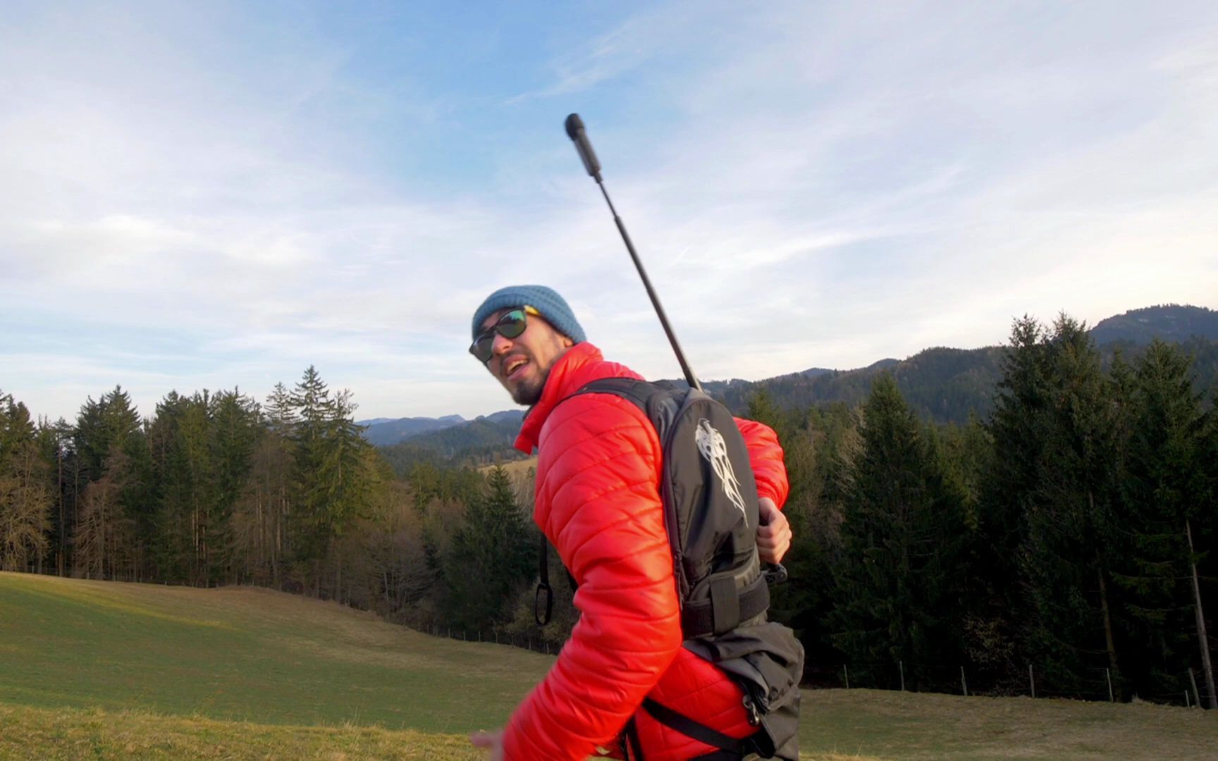 滑翔伞教程隐形自拍杆