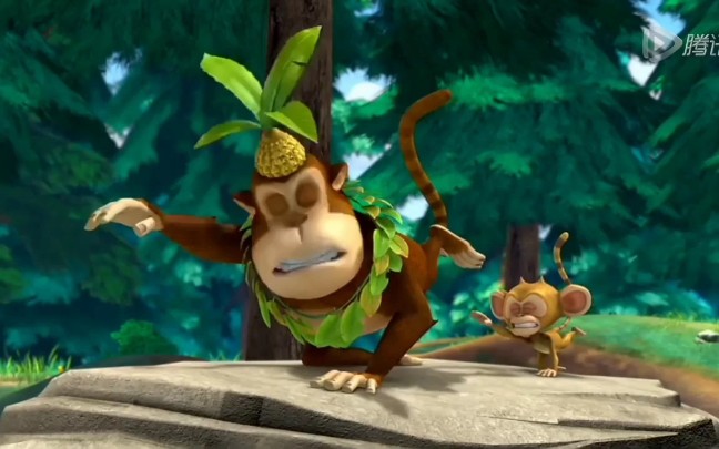 【熊出没倒放系列1】瑜伽猴._哔哩哔哩 (゜-゜)つロ 干杯~-bilibili