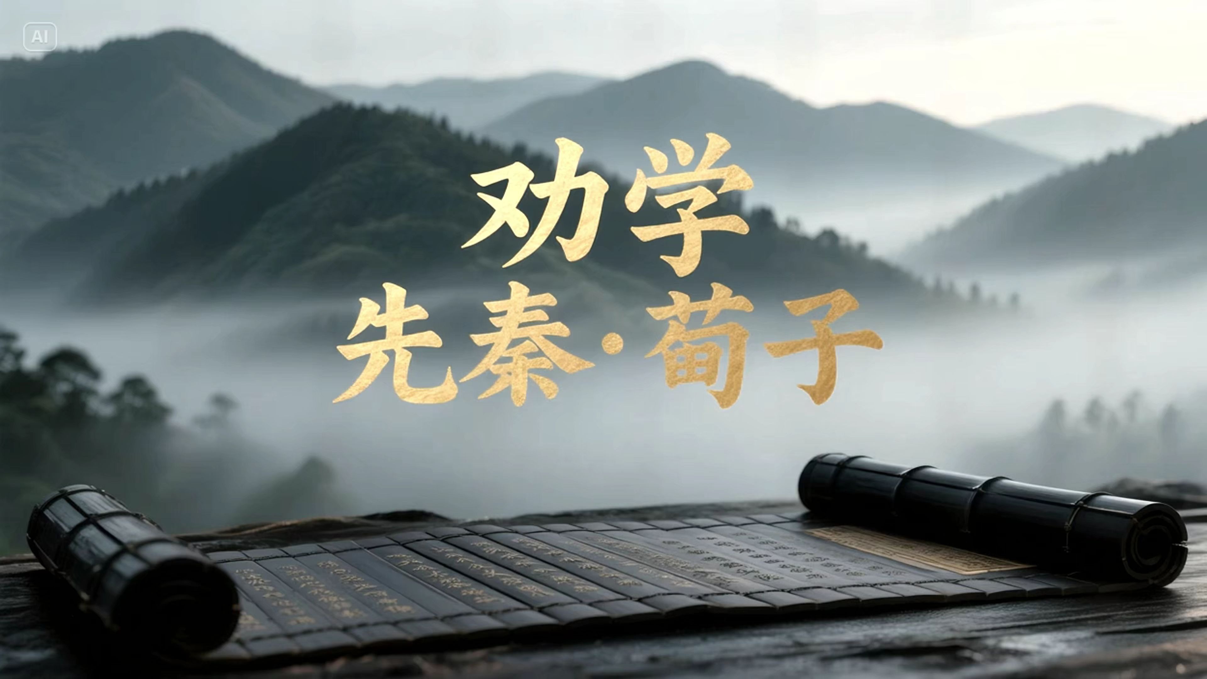 《劝学》——AIGC微短剧