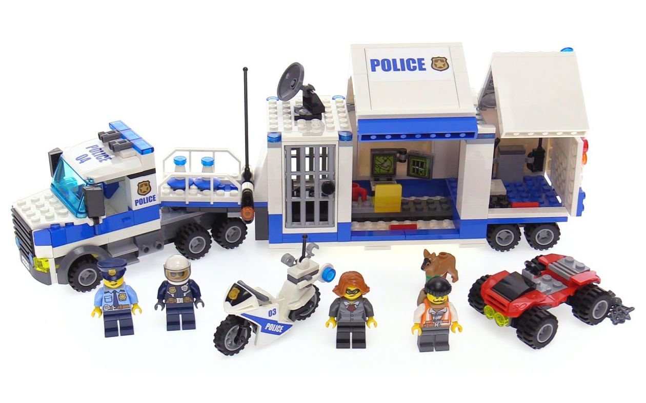乐高lego 60139 城市系列 城市移动指挥中心 2017速拼评测_哔哩哔哩
