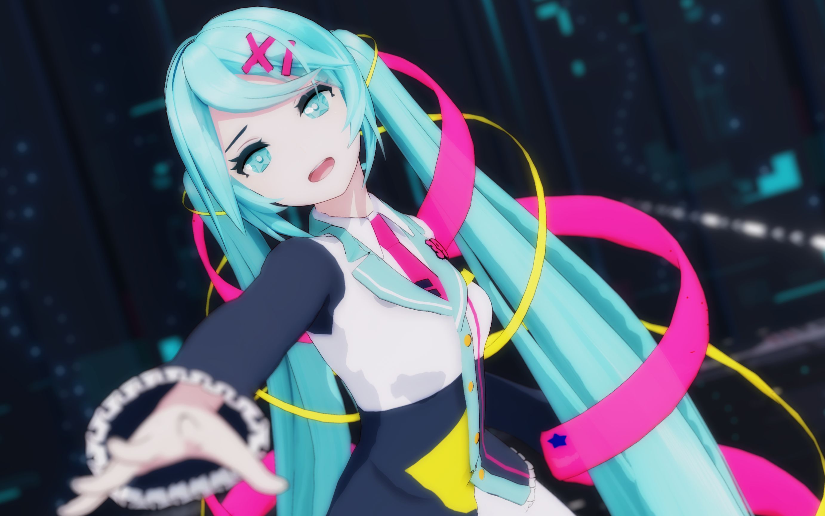 【vocaloid mmd】yyb式初音 - teo