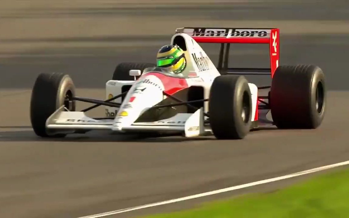 致敬塞纳:迈凯伦mp4_6 f1赛车出展古德伍德第78届会员大会 (goodwood