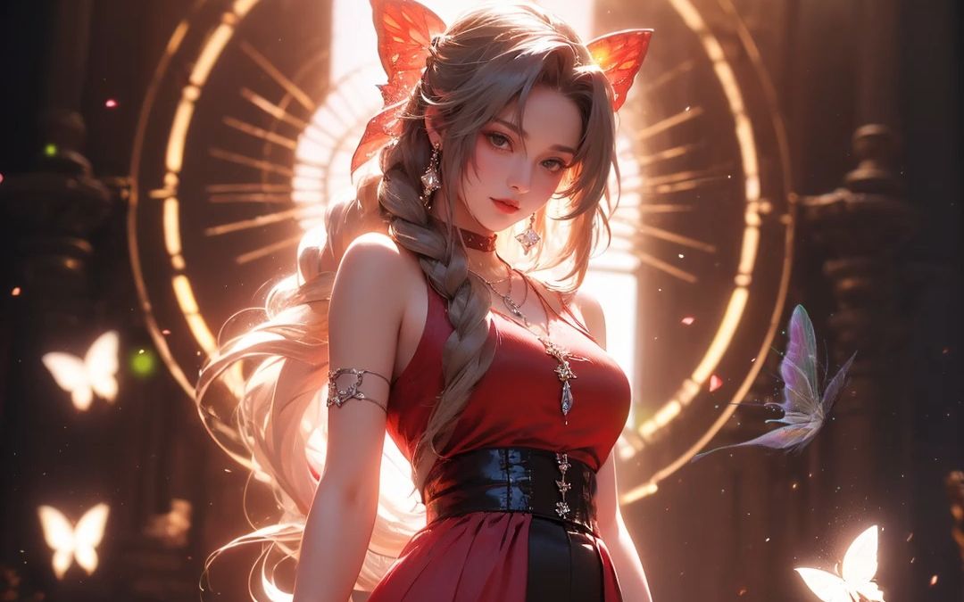 最终幻想7:ff7爱丽丝aerith:幻影蝶舞