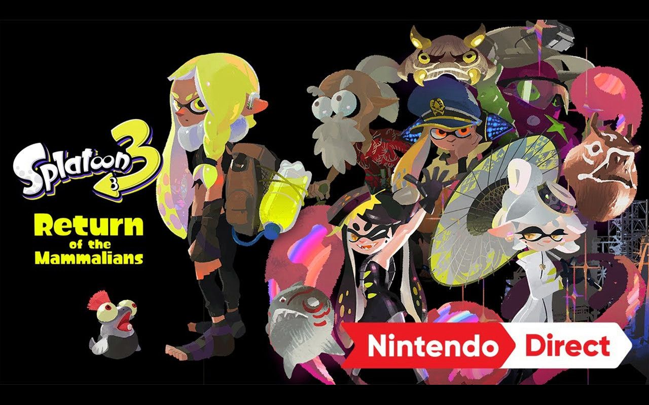 switch喷射战士3实机演示预告2022年发售
