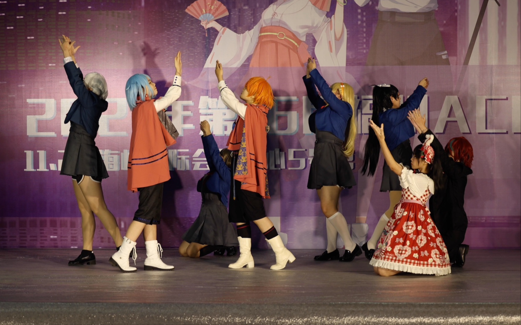 2021年 福州漫展 acc漫展 自由舞台 love live snow halation