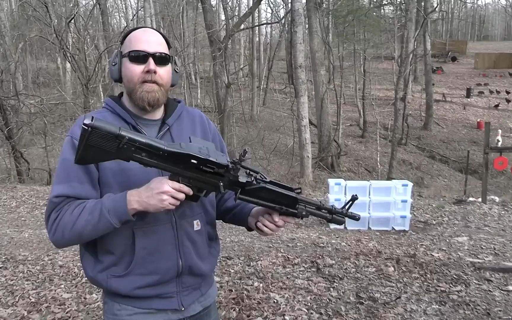 【hickok45】m60e4机枪实弹射击