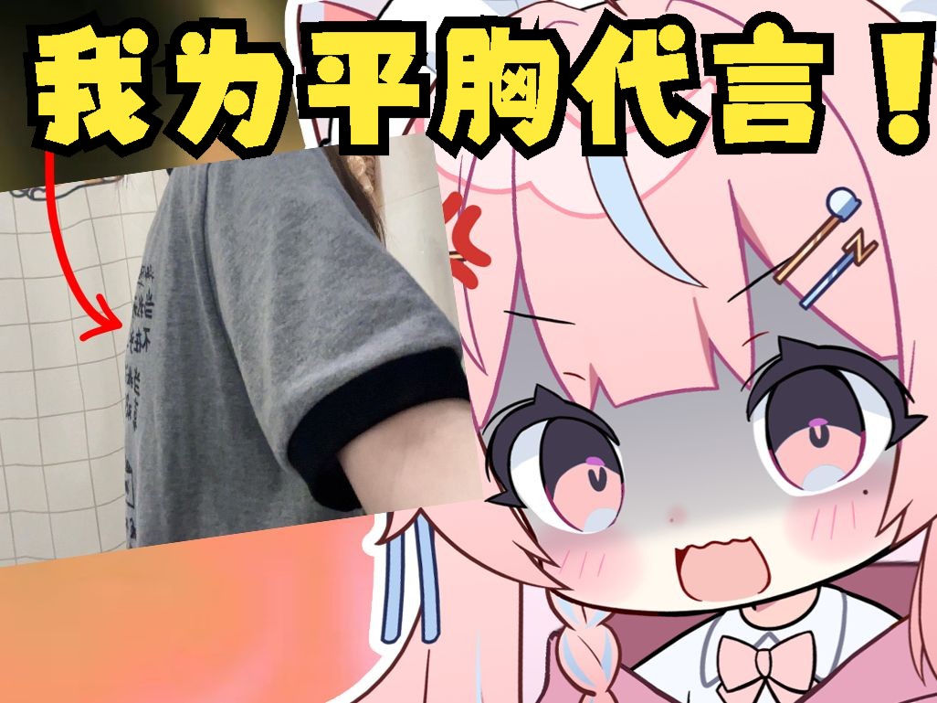 我就平胸怎么了!