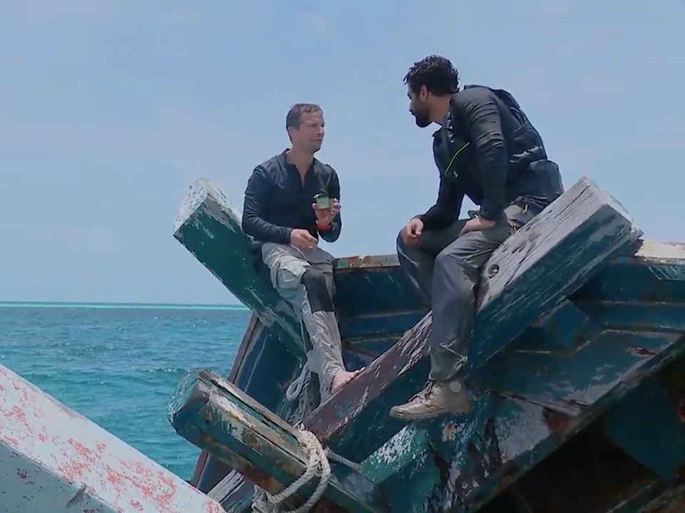 vicky kaushal与bear一起深度潜水 | into the wild with bear grylls