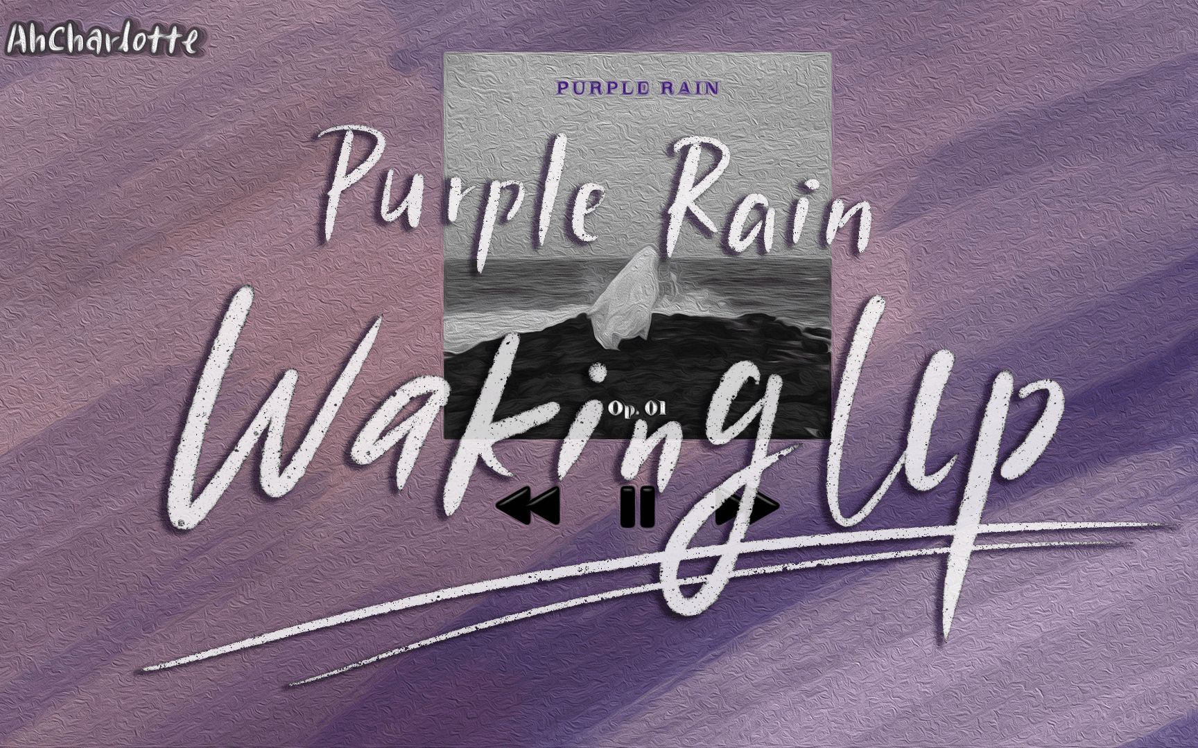 [图]【繁中字幕】 '怀着梦想往更高处飞翔吧' Purple Rain - Waking Up