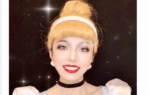 迪士尼|灰姑娘仿妆辛格瑞拉仿妆cos仙履奇缘
