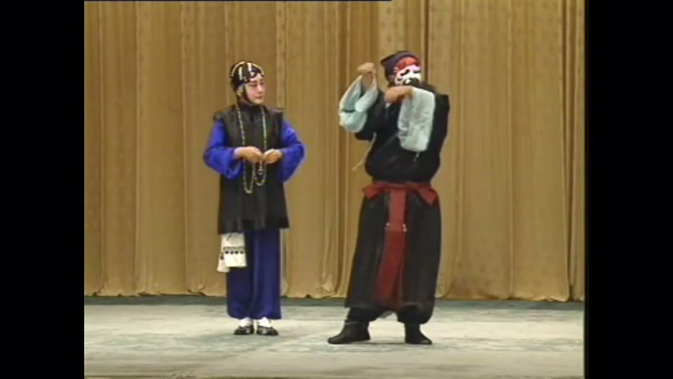 京剧《法门寺》刘媒婆,刘彪的一段流水板唱段,正所谓"有其母必有其子"