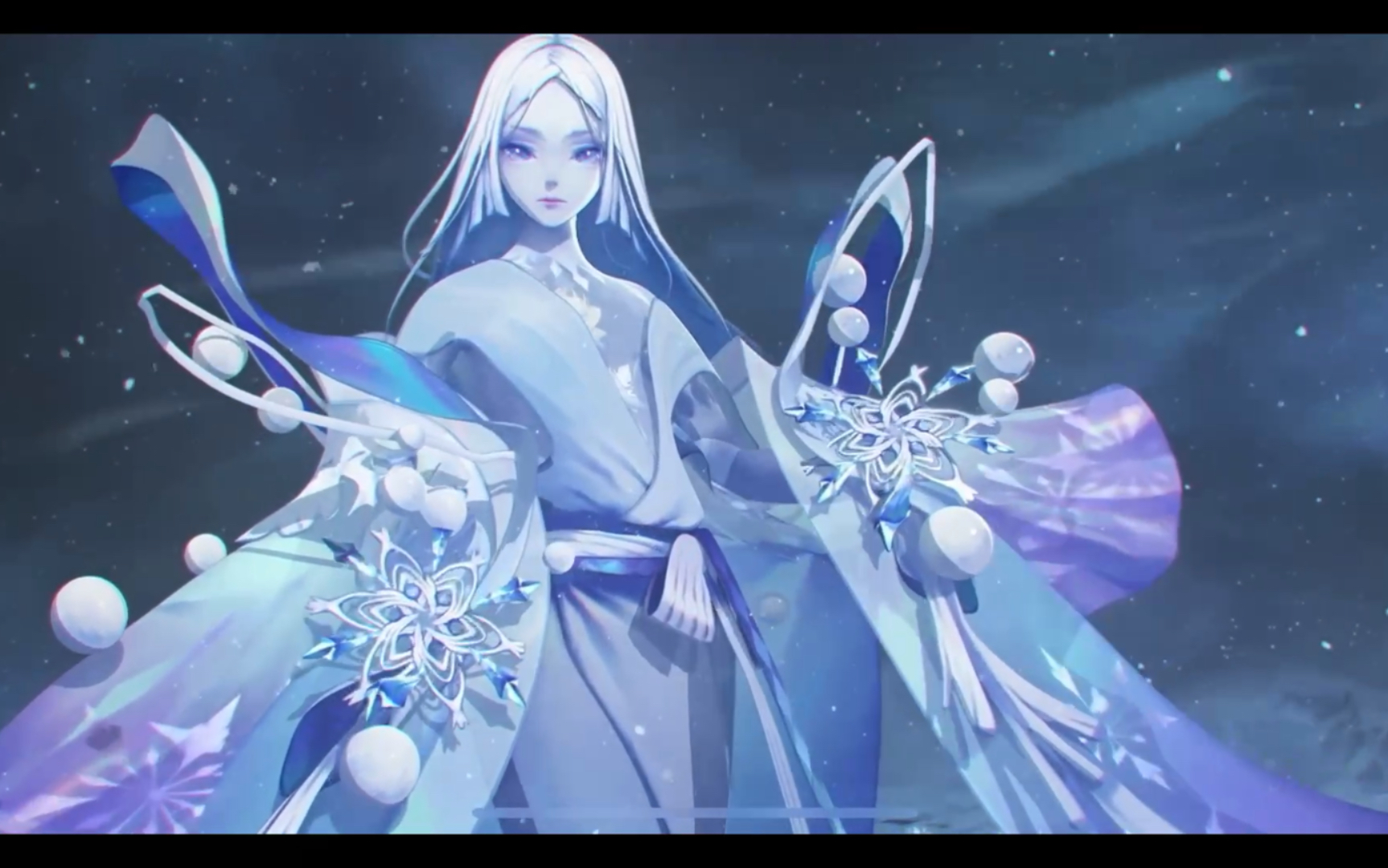 阴阳师sp雪女召唤动画