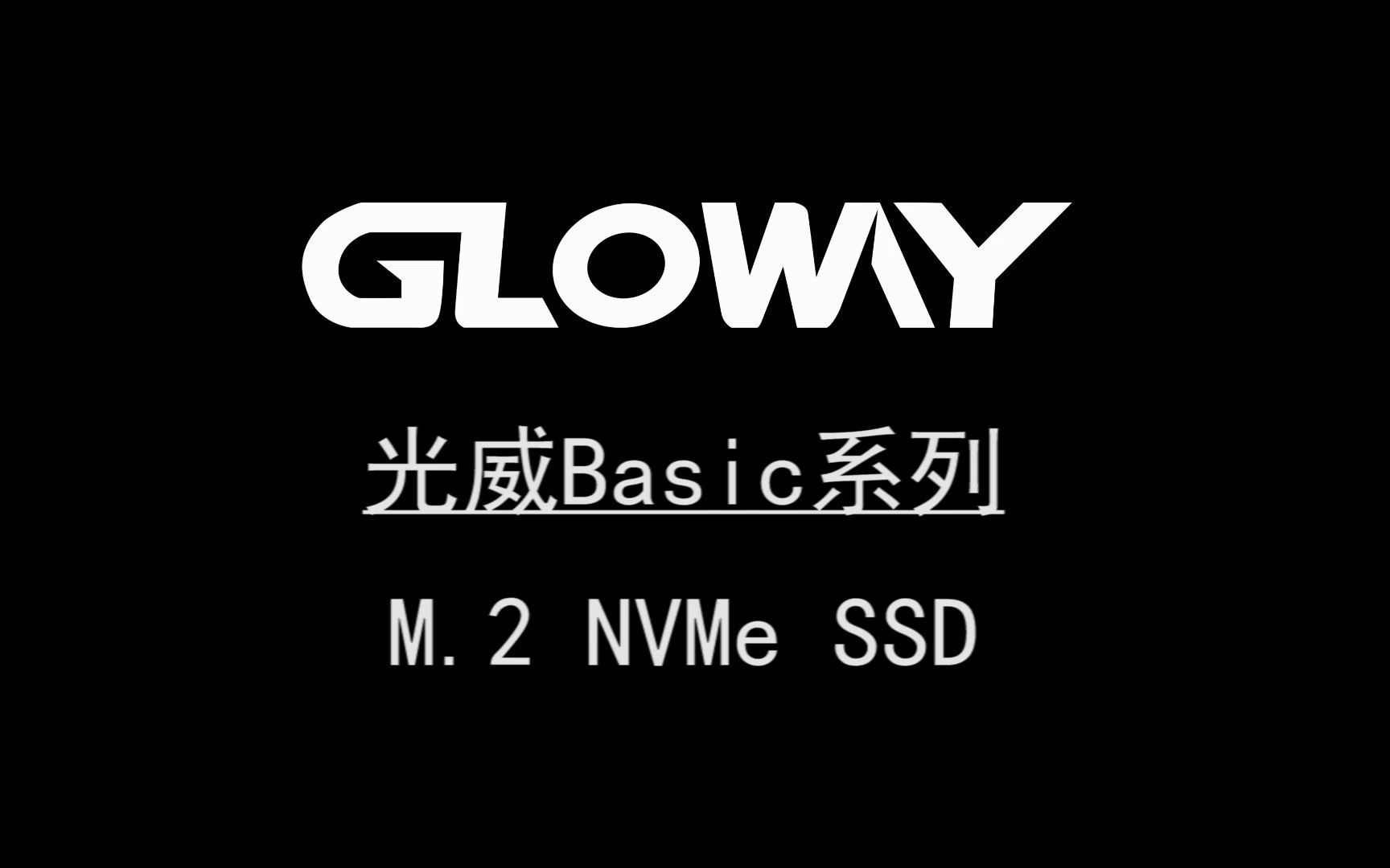 光威BASIC NVME SSD哔哩哔哩bilibili