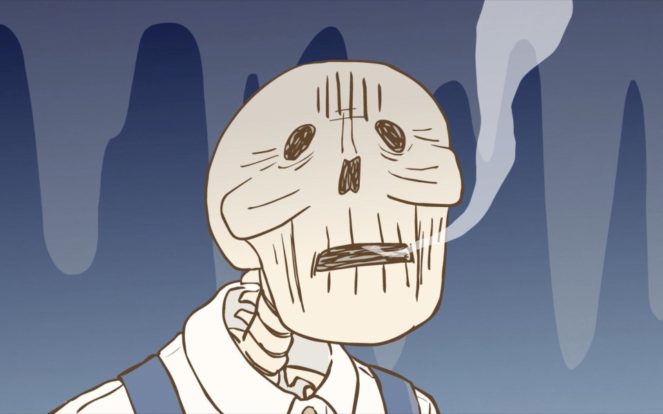 书店里的骷髅店员本田:第12话_番剧_bilibili_哔哩哔哩