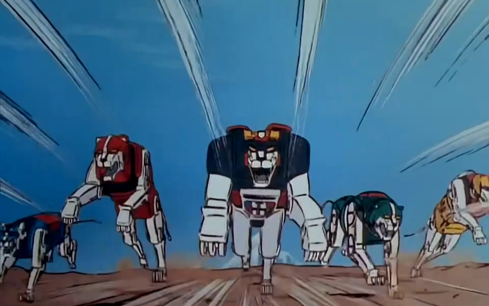 《百兽王GoLion》五狮出动