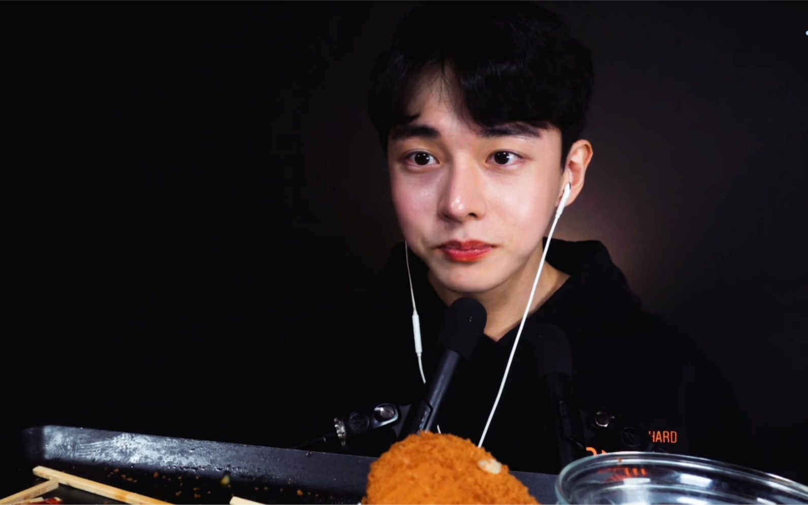 只有吃和咽chansori芝士热狗棒咀嚼加速超过瘾