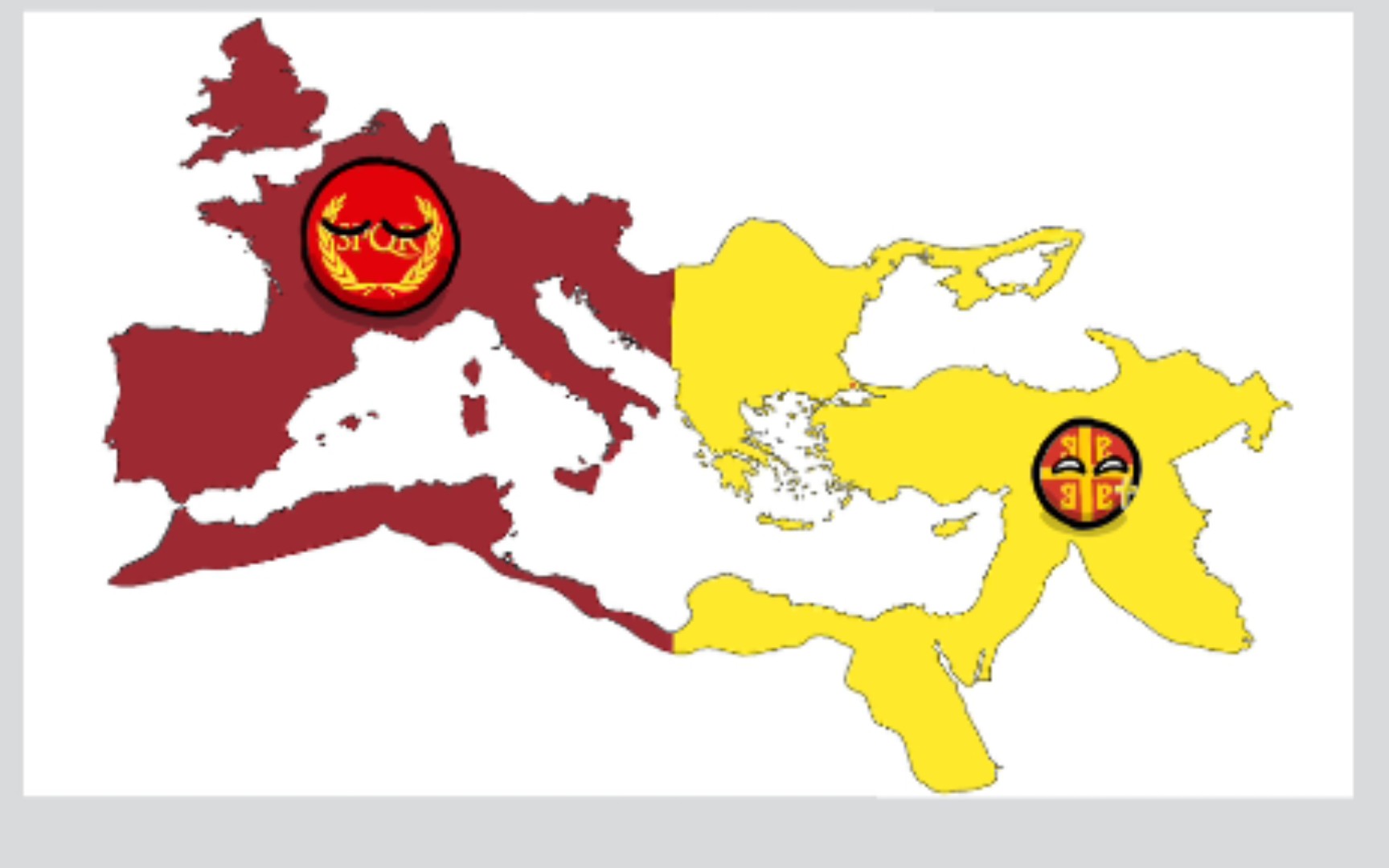 东罗马与西罗马