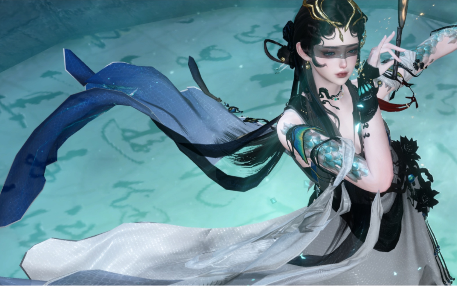 【逆水寒手游】每日都要欣赏一下自己女鹅的美貌!