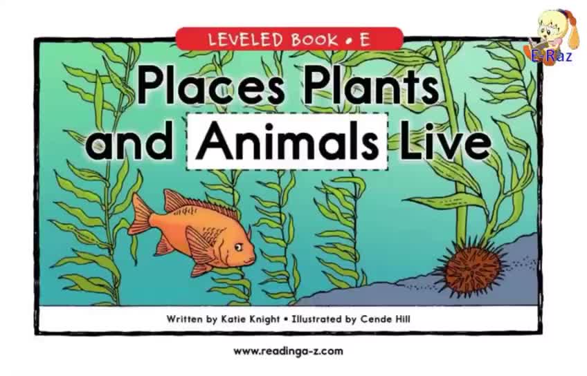 [图]RAZ Level E-Places Plants and Animals Live