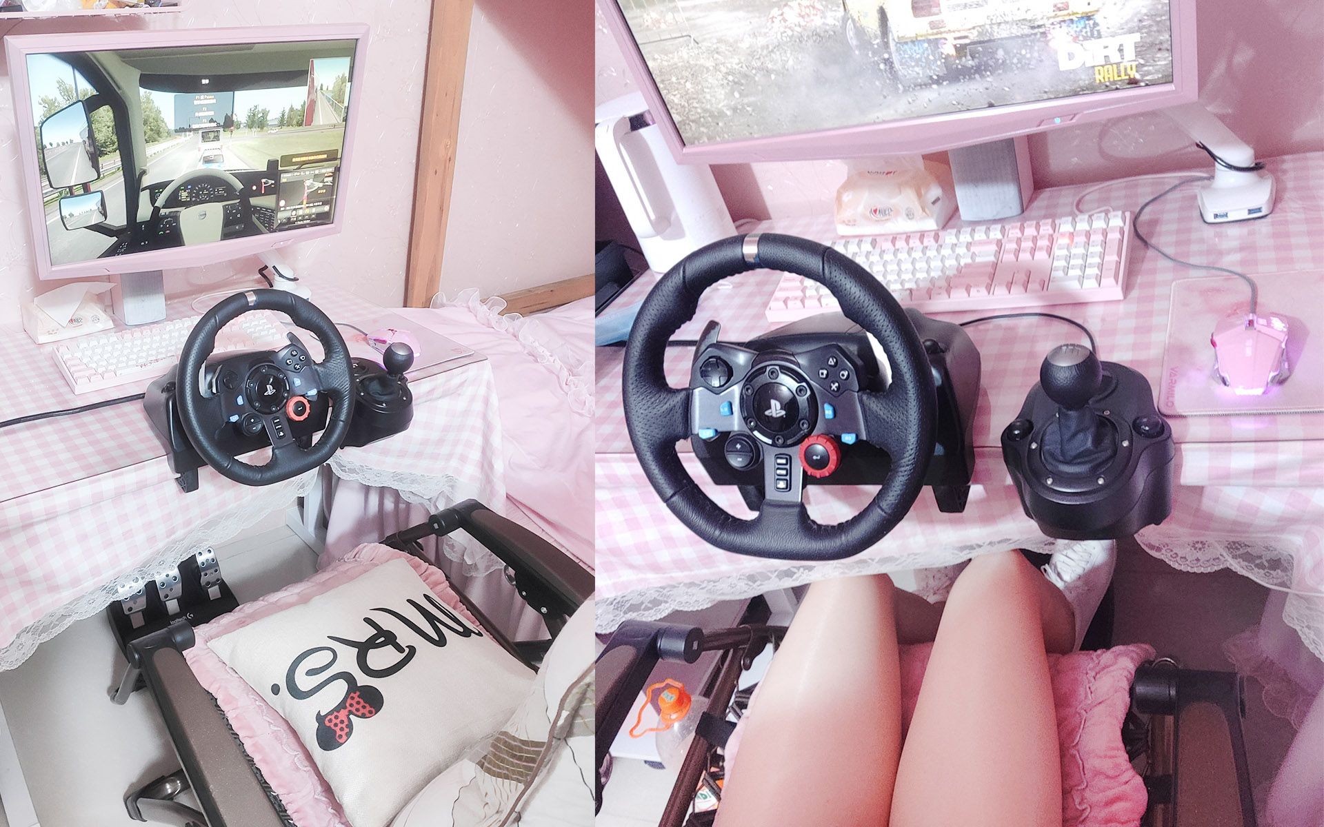 [图]【DIRT:Rally】女装开车！罗技G29方向盘初跑尘埃拉力赛