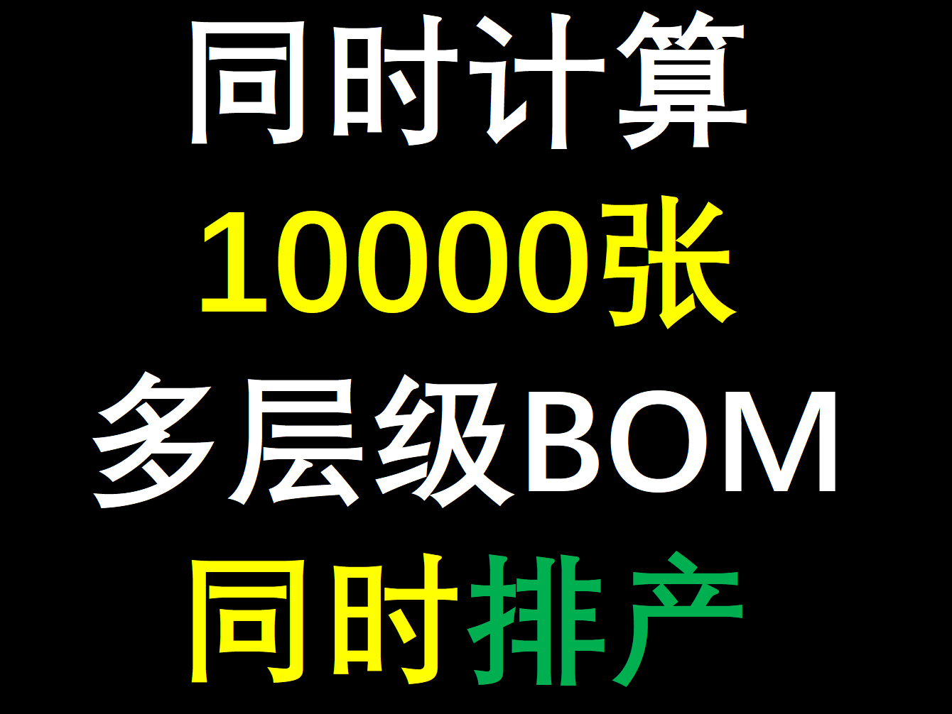 【多级BOM】全自动排产表制作方法详解哔哩哔哩bilibili