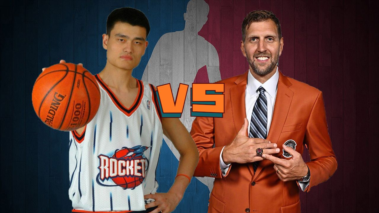 五个诺维斯基 vs 五个姚明