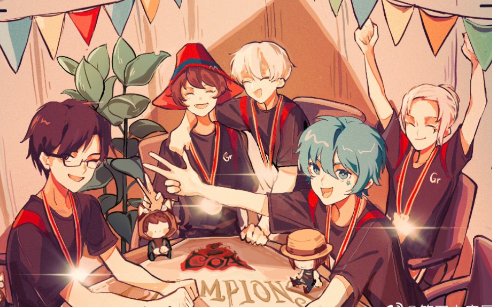 【gr战队/深渊三应援/高燃微踩点】gr向光而生,永不言败!