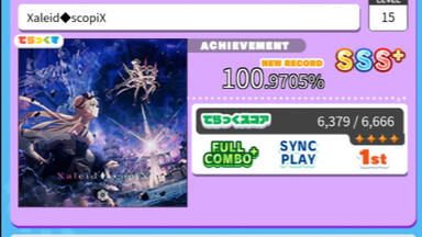 Xaleid◇scopiX / xi [maimai でらっくす]_哔哩哔哩_bilibili